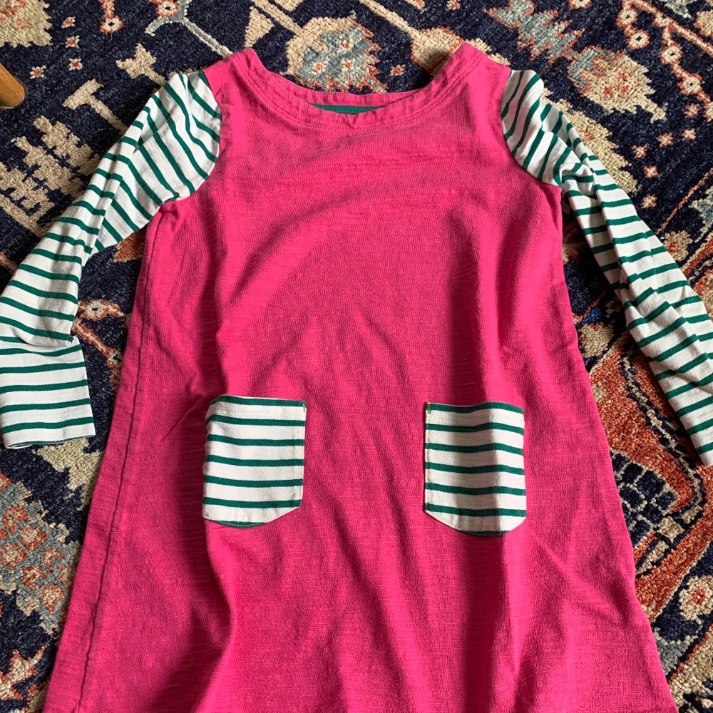 Mini Boden 100% cotton dress size 5-6